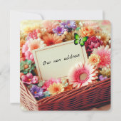 Nieuw adres Flat Kaart (Voorkant)