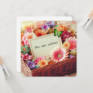 Nieuw adres Flat Kaart