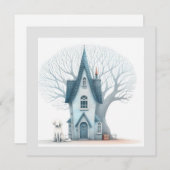 Nieuw adres Flat Note Kaart Notitiekaartje (Voorkant / Achterkant)