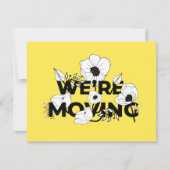 Nieuw Adres Floral | Verplaatsingsaankondiging (Voorkant)