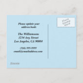 Nieuw adres gewijzigd aankondigingskaart (Achterkant)