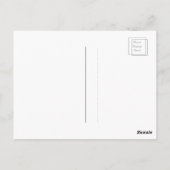 Nieuw adres Grappig dat we verhuisd zijn Briefkaart (Achterkant)