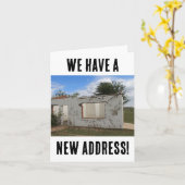 Nieuw adres Grappig dat we verhuisd zijn Kaart (Gele Bloem)