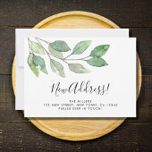 Nieuw adres Groen Bewegende aankondiging