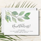 Nieuw adres Groen Bewegende aankondiging