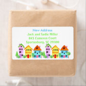 Nieuw adres Housewarming Buurt Verhuizen Etiket (Insitu)