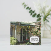 Nieuw adres Huis huis Foto Briefkaart (Staand voorkant)