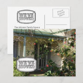 Nieuw adres Huis huis Foto Briefkaart (Voorkant / Achterkant)