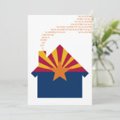 nieuw adres in arizona aankondiging (Staand voorkant)