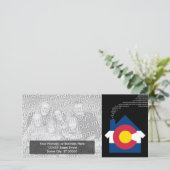 nieuw adres in colorado aankondiging (Staand voorkant)