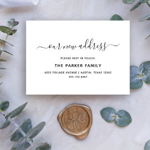 Nieuw adres invoegen   Eenvoudig script Informatiekaartje