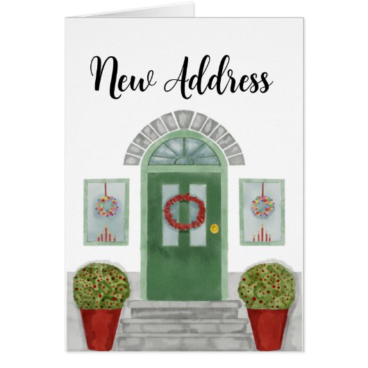 Nieuw adres kerst home (Voorkant)