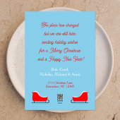 Nieuw Adres Kerstman Verhuisbericht Vakantie Aanko Feestdagenkaart