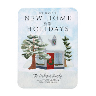 Nieuw Adres Nieuw Home Vakantie Magneet