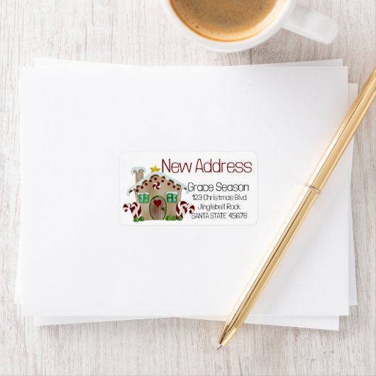 Nieuw Adres Peperkoekhuis Label (Insitu)