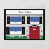 Nieuw adres Post Kaart (Voorkant)