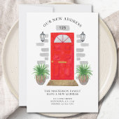 Nieuw adres Rode deur Aankondiging