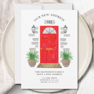 Nieuw adres Rode deur Aankondiging