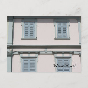 Nieuw adres - startpunt aankondigingskaart