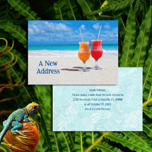 Nieuw Adres Tropische Cocktails Kusthuis Kaart