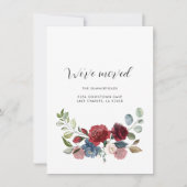 Nieuw adres update Floral Moving Aankondiging (Voorkant)