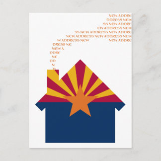 nieuw adres van arizona aankondigingskaart