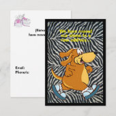 Nieuw adres waar we naartoe zijn verhuisd (Voorkant / Achterkant)