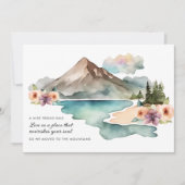 Nieuw adres Waterverf Mountains verplaatsen Aankondiging (Voorkant)
