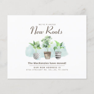 Nieuw adres We've Moved House Aankondiging