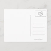 Nieuw adres Wij hebben het Bericht van het Huis ve Aankondigingskaart (Achterkant)