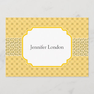 Nieuw adresbericht Golden Egyptian Pattern Aankondiging