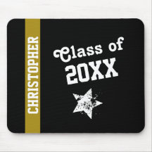 NIEUW AFSTUDEERDER van ELK JAAR Gold Stripe G19