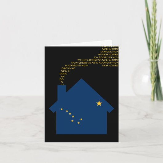 nieuw alaskaadres aankondiging (Voorkant)
