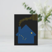 nieuw alaskaadres aankondigingskaart (Staand voorkant)