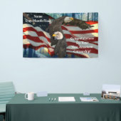 Nieuw Amerikaans staatsburgerschap gefeliciteerd Spandoek (Beurs)