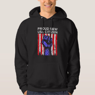 Nieuw Amerikaans staatsburgerschap Verenigde State Hoodie