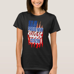 Nieuw Amerikaans staatsburgerschap Verenigde State T-shirt