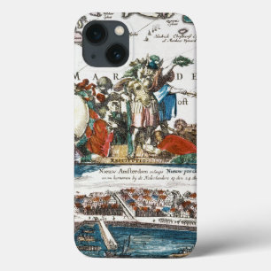 NIEUW AMSTERDAM, 1673 iPhone 13 HOESJE