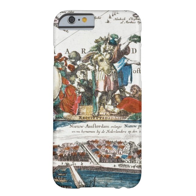 NIEUW AMSTERDAM, 1673 Case-Mate iPhone CASE (Achterkant)