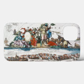 NIEUW AMSTERDAM, 1673 Case-Mate iPhone CASE (Achterkant (horizontaal))