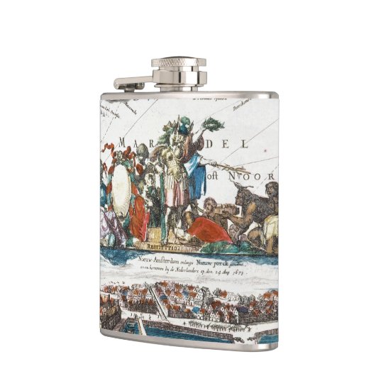 NIEUW AMSTERDAM, 1673 HEUPFLES (Links)