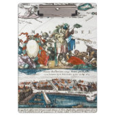 NIEUW AMSTERDAM, 1673 KLEMBORD (Voorkant)