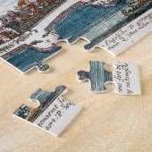 NIEUW AMSTERDAM, 1673 LEGPUZZEL (Zijkant)