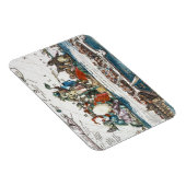 NIEUW AMSTERDAM, 1673 MAGNEET (Rechterzijde)