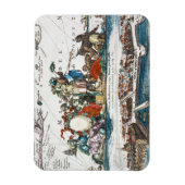 NIEUW AMSTERDAM, 1673 MAGNEET (Verticaal)