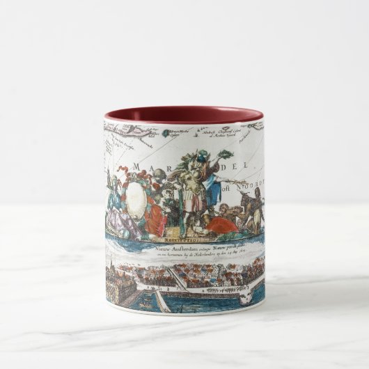 NIEUW AMSTERDAM, 1673 MOK (Midden)