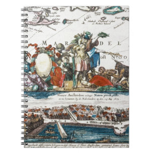 NIEUW AMSTERDAM, 1673 NOTITIEBOEK