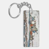 NIEUW AMSTERDAM, 1673 SLEUTELHANGER (Voorkant Links)