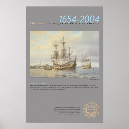 Nieuw Amsterdam Poster (Voorkant)
