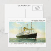 Nieuw Amsterdam van 1906 Briefkaart (Voorkant / Achterkant)